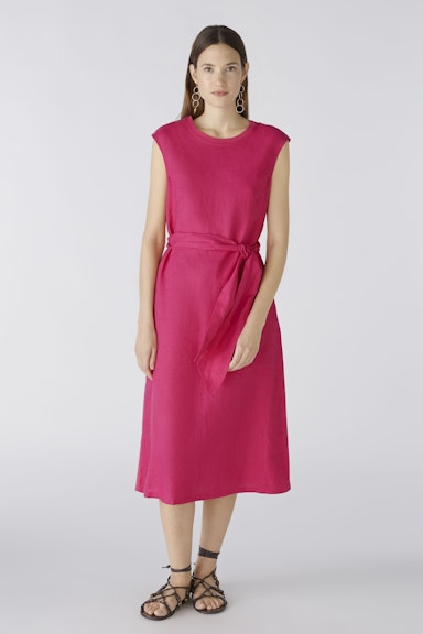 Bild 1 von Midi dress linen-cotton patch in pink | Oui