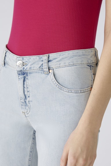 Bild 4 von Jeans EASY KICK mid waist,  regular in blue denim | Oui