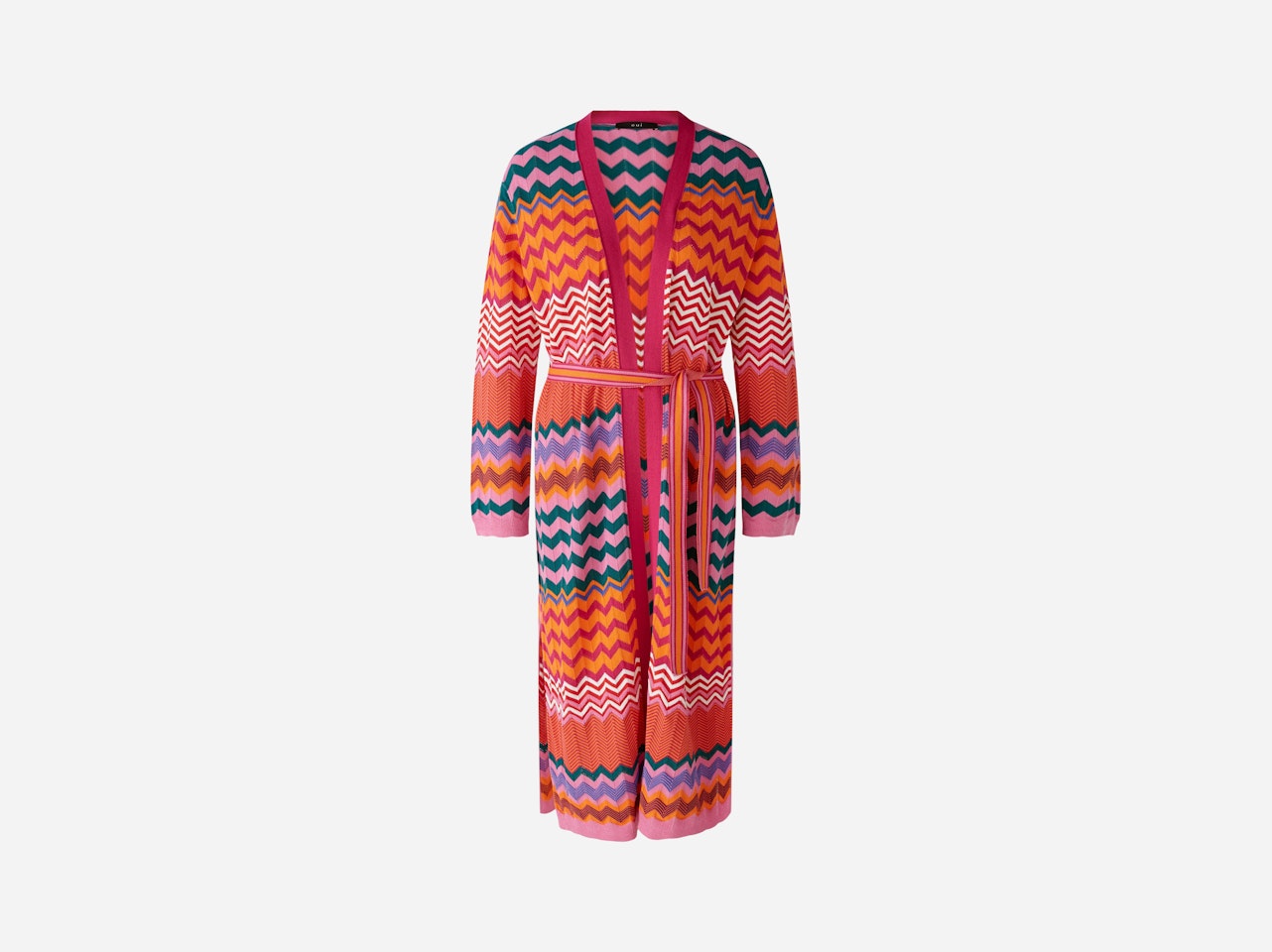Bild 7 von Knitted coat 100% cotton in pink orange | Oui