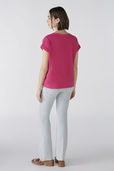 Bild 3 von T-shirt pure cotton in pink | Oui