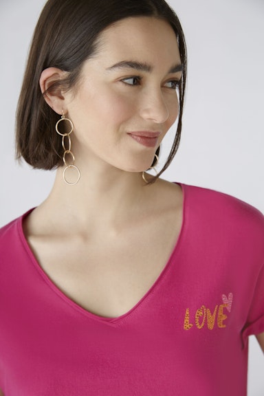 Bild 4 von T-Shirt reine Baumwolle in pink | Oui