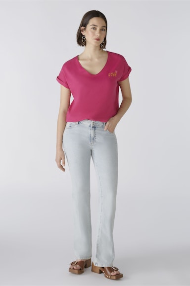 Bild 1 von T-Shirt reine Baumwolle in pink | Oui