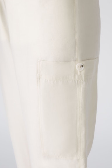 Bild 4 von Cargo trousers modal blend in almond milk | Oui