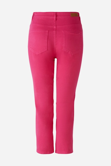 Bild 8 von Capri pants slim fit, mid waist in pink | Oui