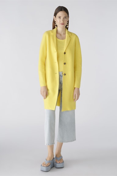 Bild 2 von MAYSON Coat boiled wool - pure new wool in yellow | Oui