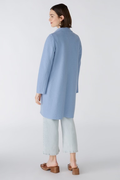 Bild 3 von MAYSON Mantel Boiled Wool - reine Schurwolle in light blue | Oui