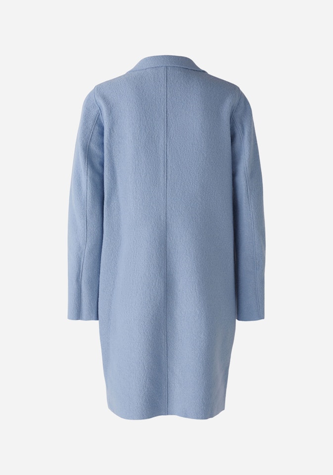 Bild 7 von MAYSON Mantel Boiled Wool - reine Schurwolle in light blue | Oui