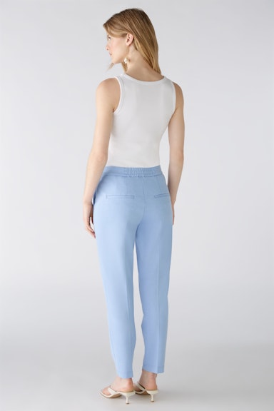 Bild 3 von FEYLIA Jersey trousers slim fit, cropped in light blue | Oui