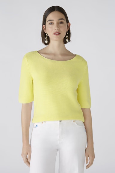Bild 2 von Pullover reine Baumwolle in yellow | Oui