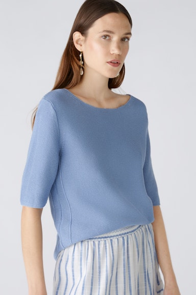Bild 5 von Pullover reine Baumwolle in light blue | Oui