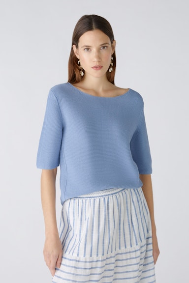 Bild 1 von Pullover reine Baumwolle in light blue | Oui