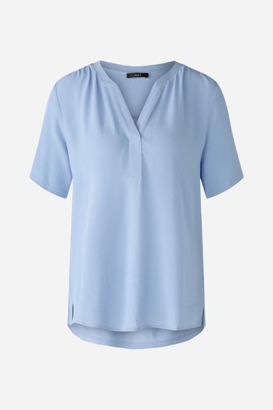 Bild 1 von Blouse shirt viscose patch in light blue | Oui