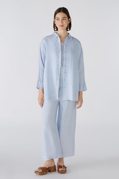 Bild 2 von Shirt blouse 100% linen in kentucky blue | Oui