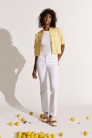 Bild 7 von Jacke im französischen Stil in white yellow | Oui