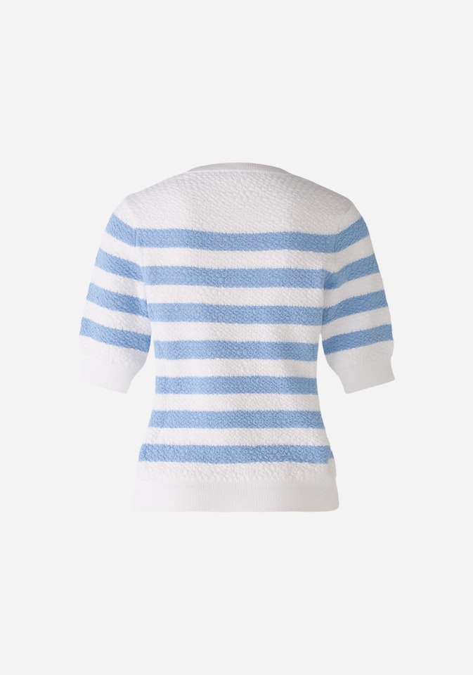 Bild 7 von Pullover reine Baumwolle in offwhite blue | Oui
