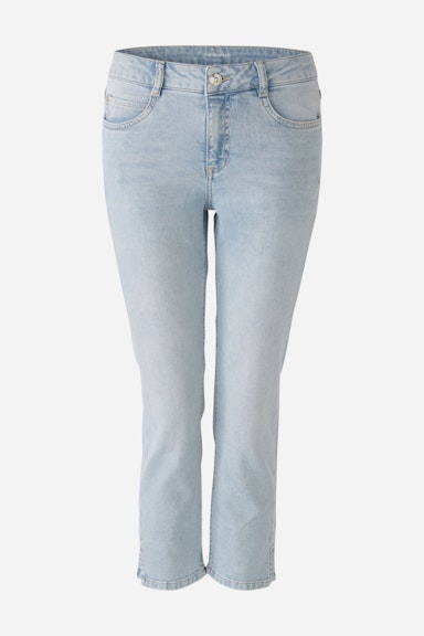 Bild 6 von Jeans THE CROPPED mid waist, cropped in blue denim | Oui