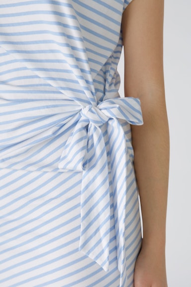 Bild 5 von Jersey dress elasticated modal cotton blend in offwhite blue | Oui