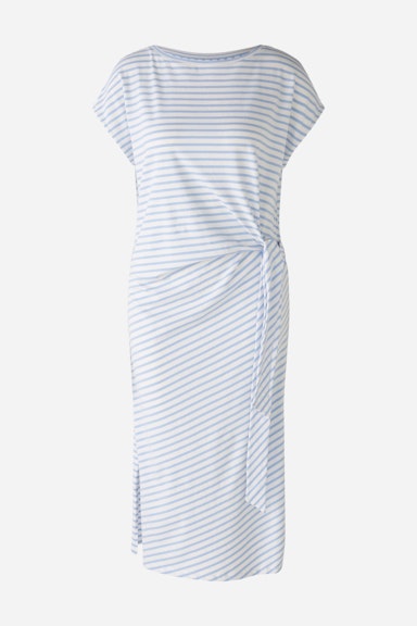 Bild 7 von Jerseykleid elastische Modal- Baumwollmischung in offwhite blue | Oui