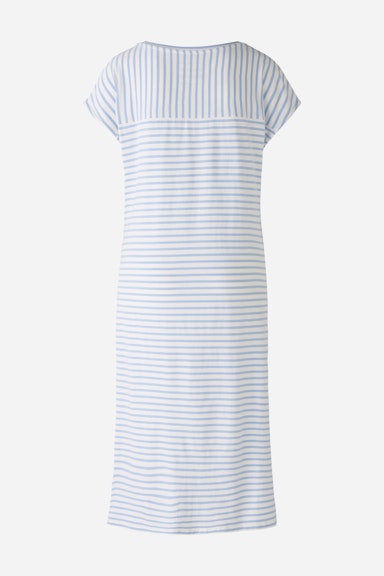 Bild 8 von Jersey dress elasticated modal cotton blend in offwhite blue | Oui