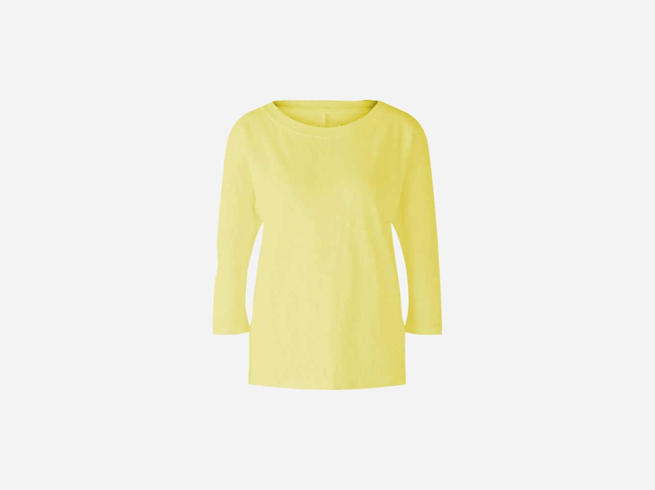 Bild 1 von T-shirt linen jersey in yellow | Oui