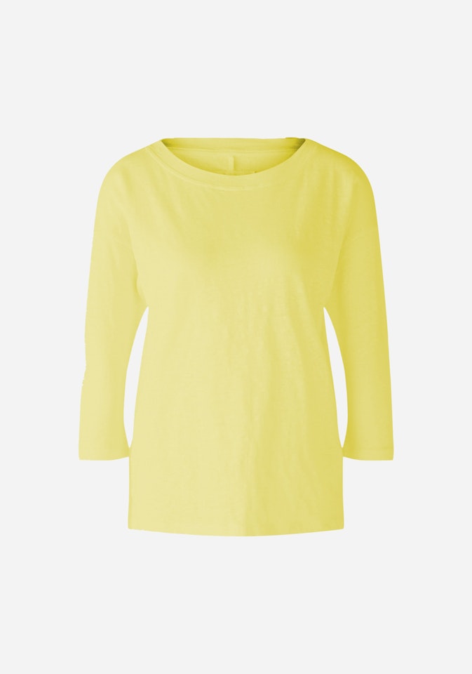Bild 1 von T-Shirt Leinenjersey in yellow | Oui