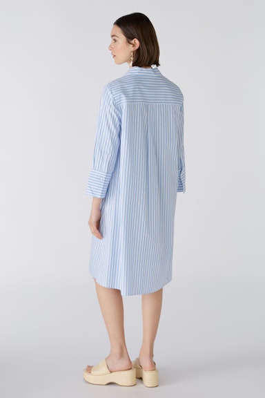 Bild 3 von Shirt blouse dress pure cotton in lt blue white | Oui
