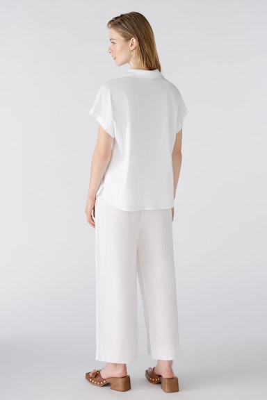 Bild 3 von Linen blouse linen-cotton patch in optic white | Oui