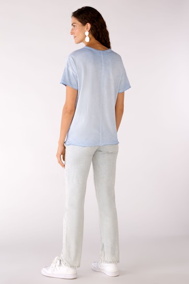 Bild 3 von T-Shirt in Bio-Baumwolle in kentucky blue | Oui