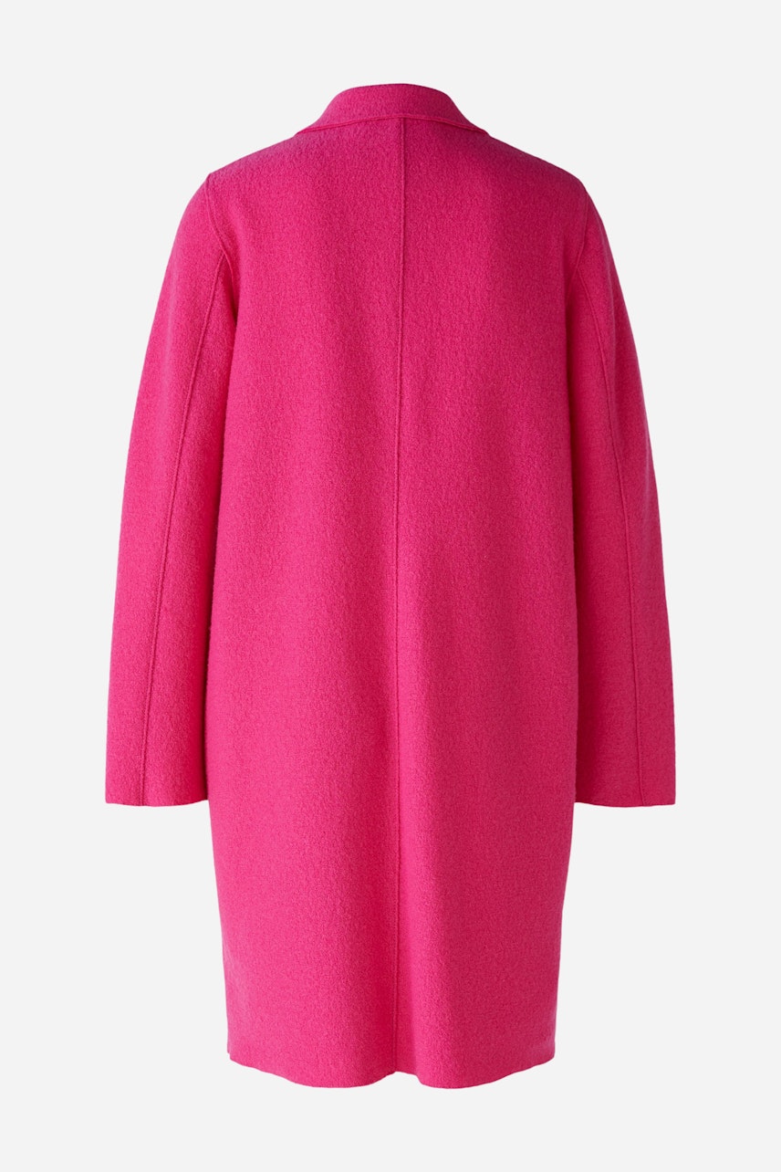 Bild 8 von MAYSON Coat boiled wool - pure new wool in pink | Oui