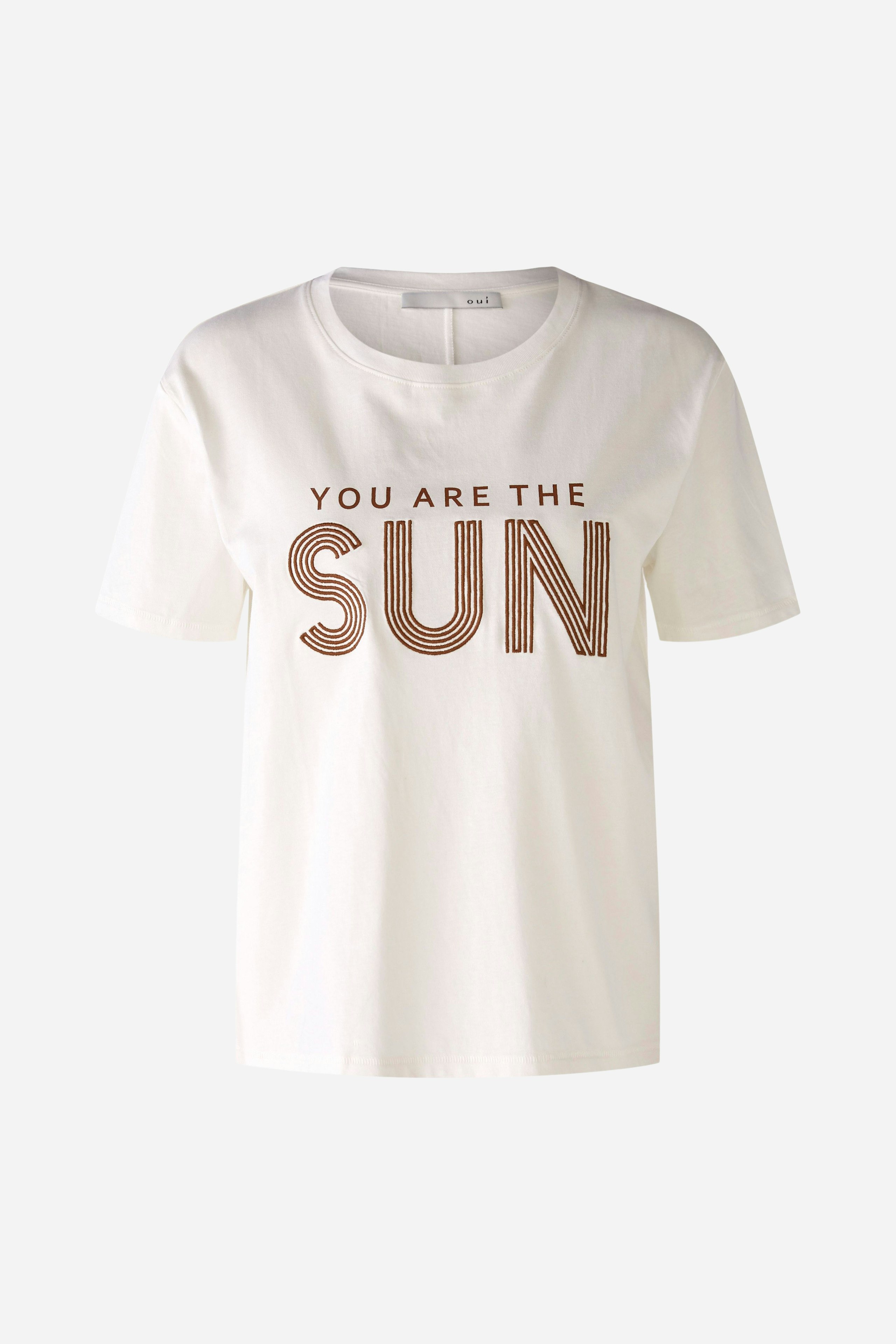 Bild 1 von T-Shirt 100% Bio-Baumwolle in cloud dancer | Oui