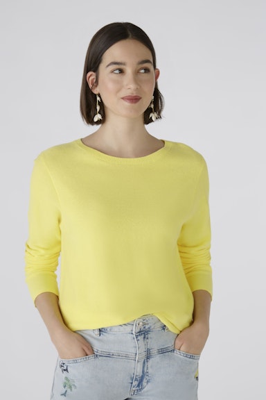 Bild 2 von KEIKO Pullover 100% organic cotton in yellow | Oui
