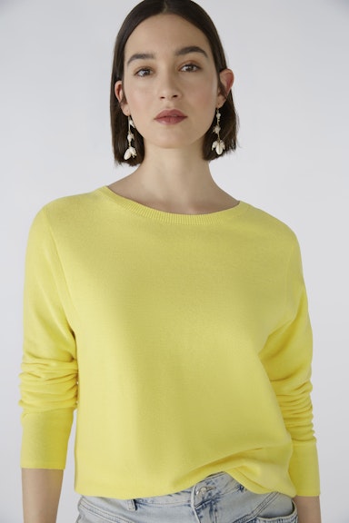 Bild 5 von KEIKO Pullover 100% organic cotton in yellow | Oui