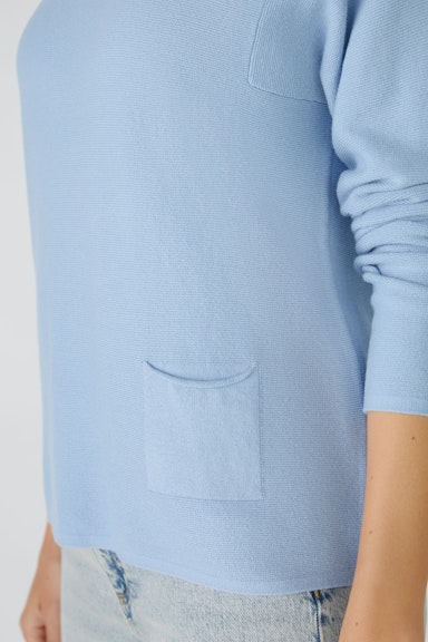 Bild 5 von KEIKO Pullover 100% organic cotton in bel air blue | Oui
