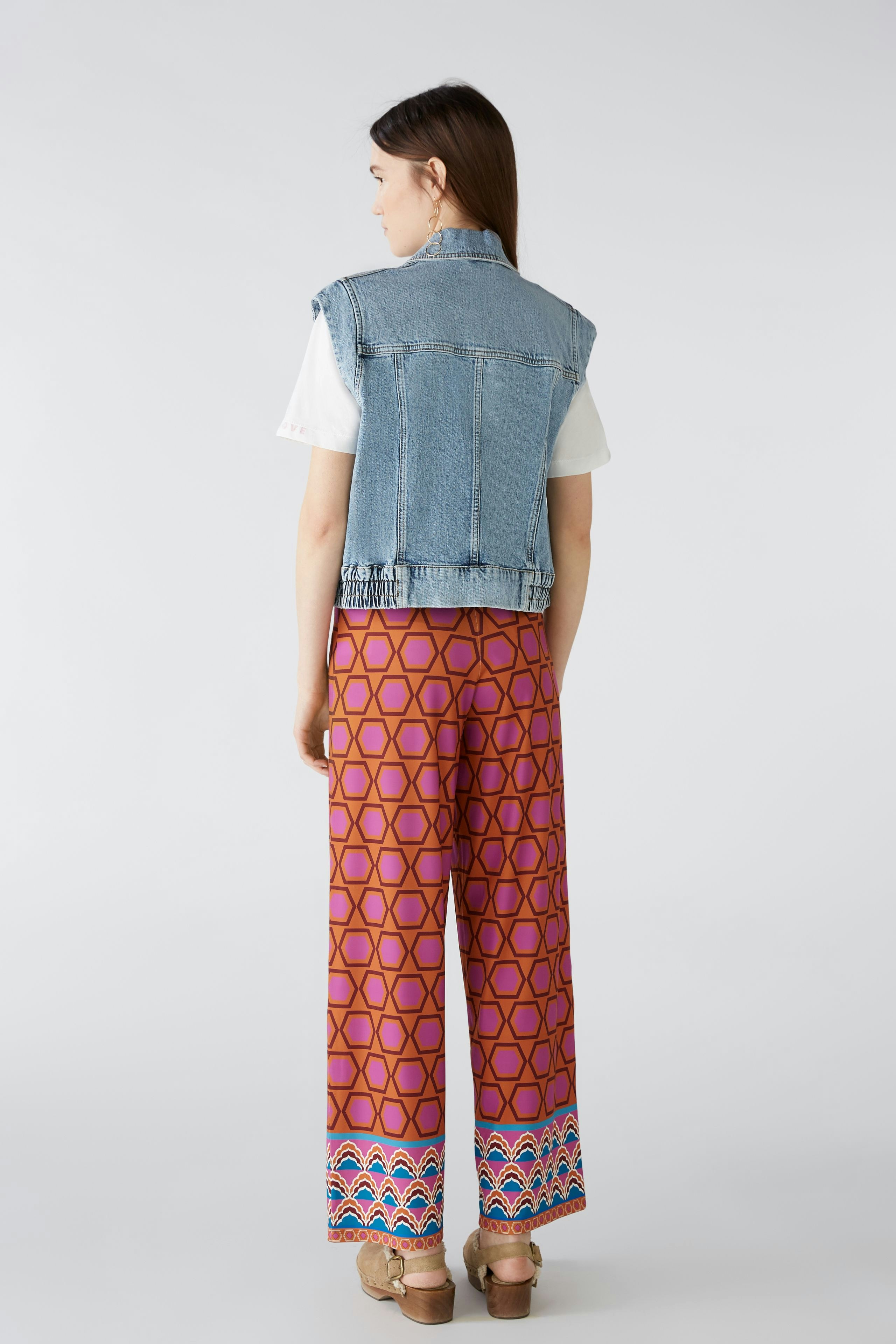 Bild 3 von Weste in authentischem Denim in blue | Oui