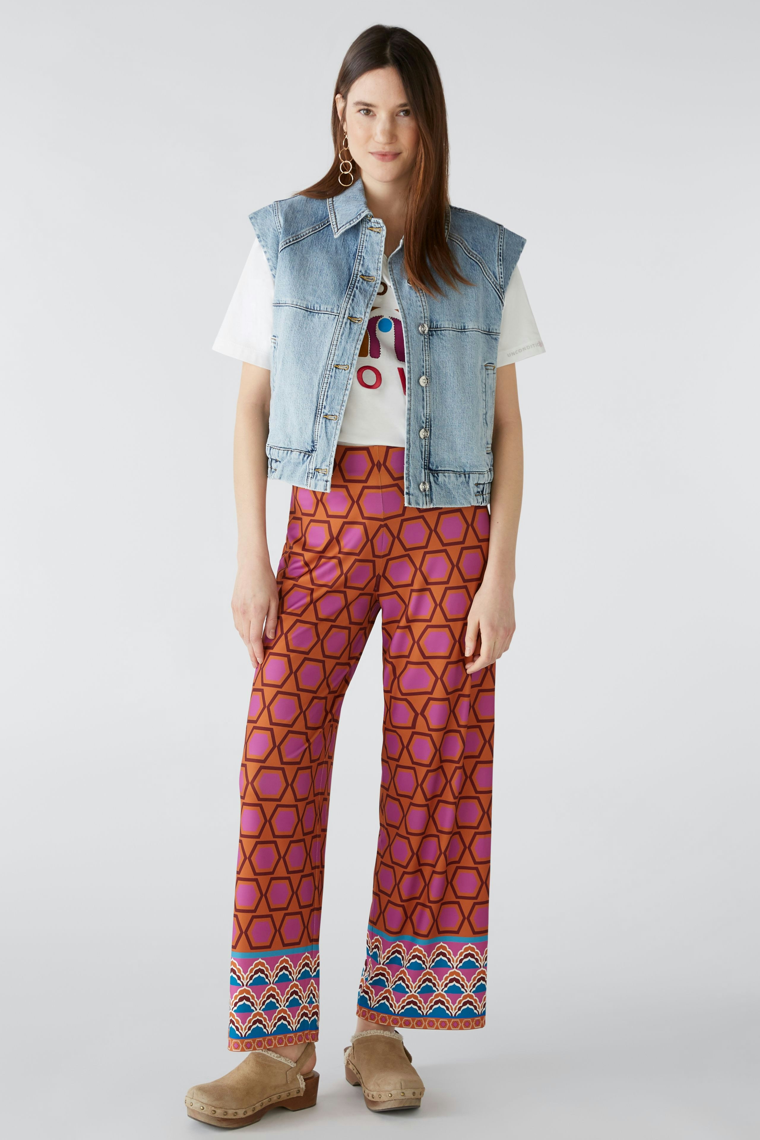 Bild 1 von Weste in authentischem Denim in blue | Oui