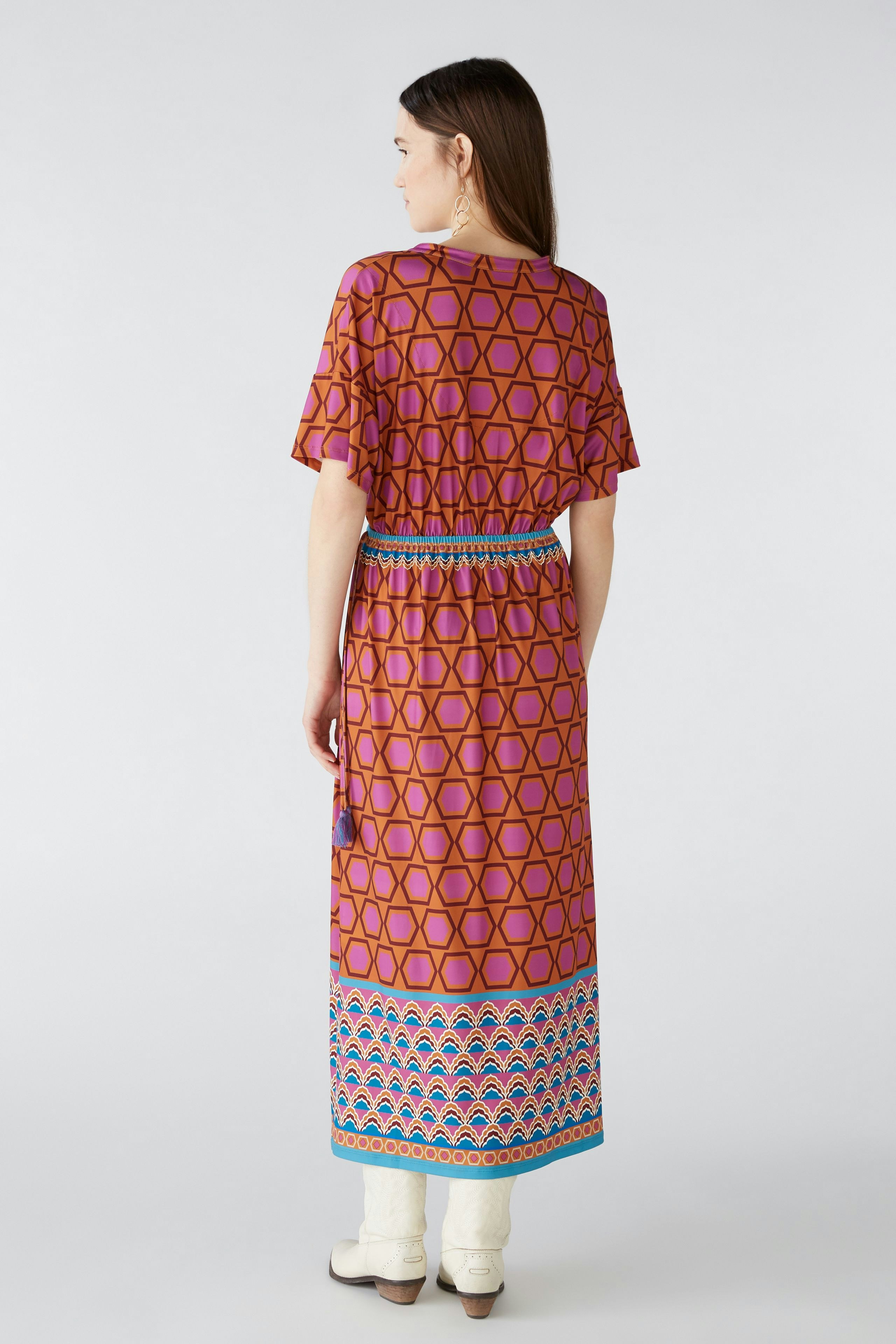 Bild 3 von Maxikleid Silky Touch in pink blue | Oui