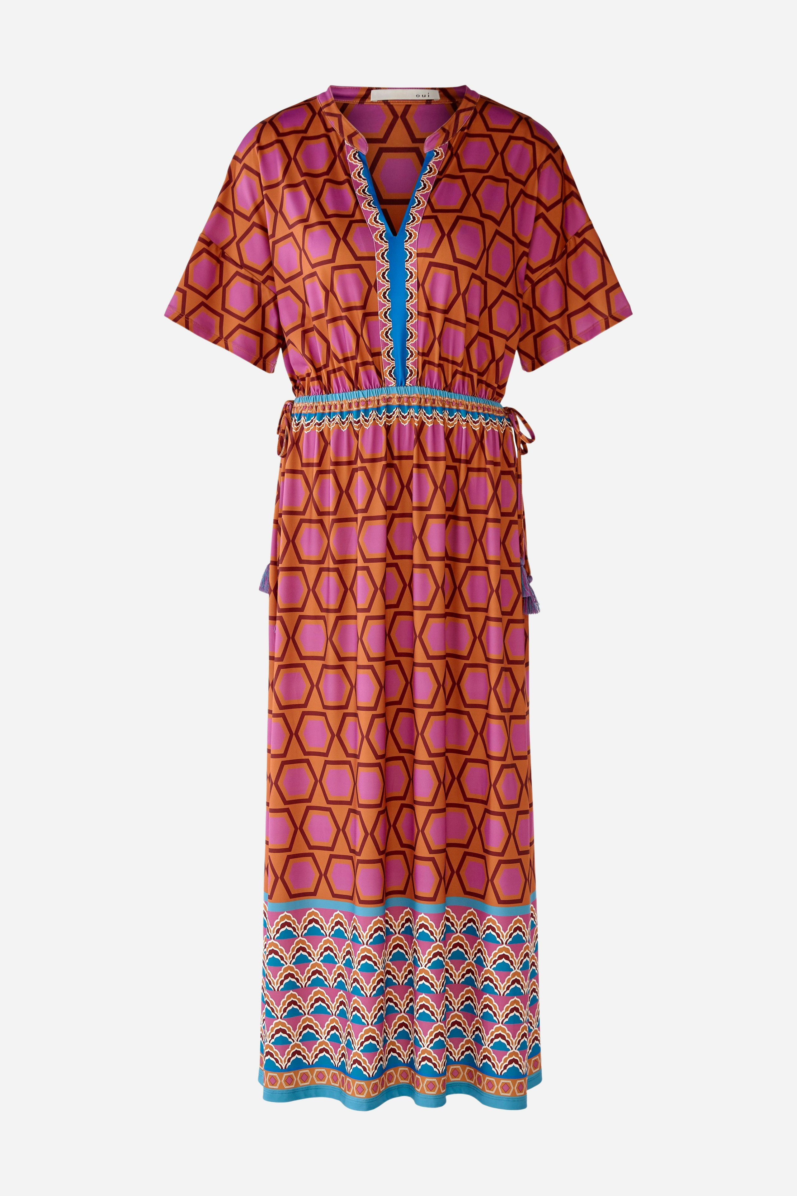 Bild 6 von Maxikleid Silky Touch in pink blue | Oui