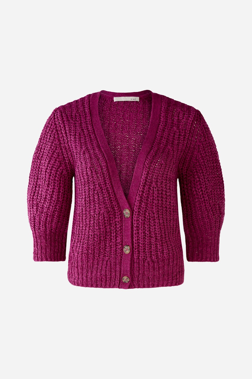 Bild 1 von Cardigan  shortened length in clover | Oui