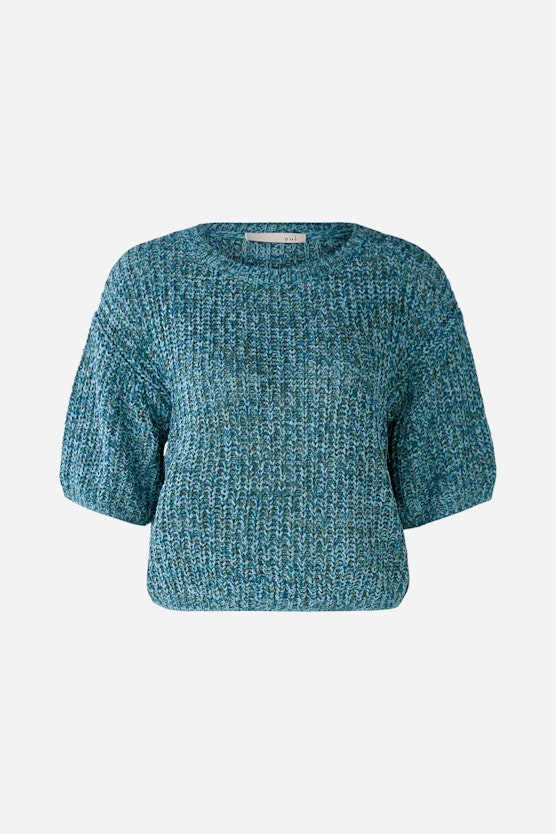 Pullover  aus Bändchengarn