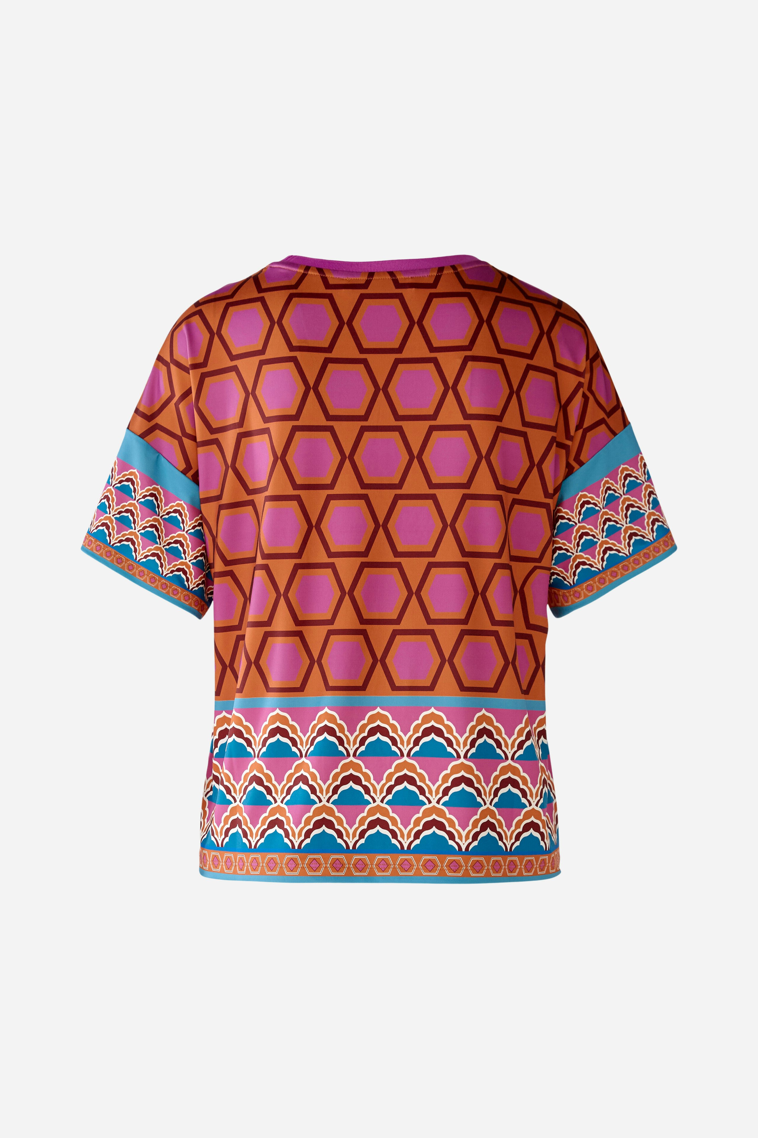 Bild 7 von Blouse in Silky Touch in pink blue | Oui