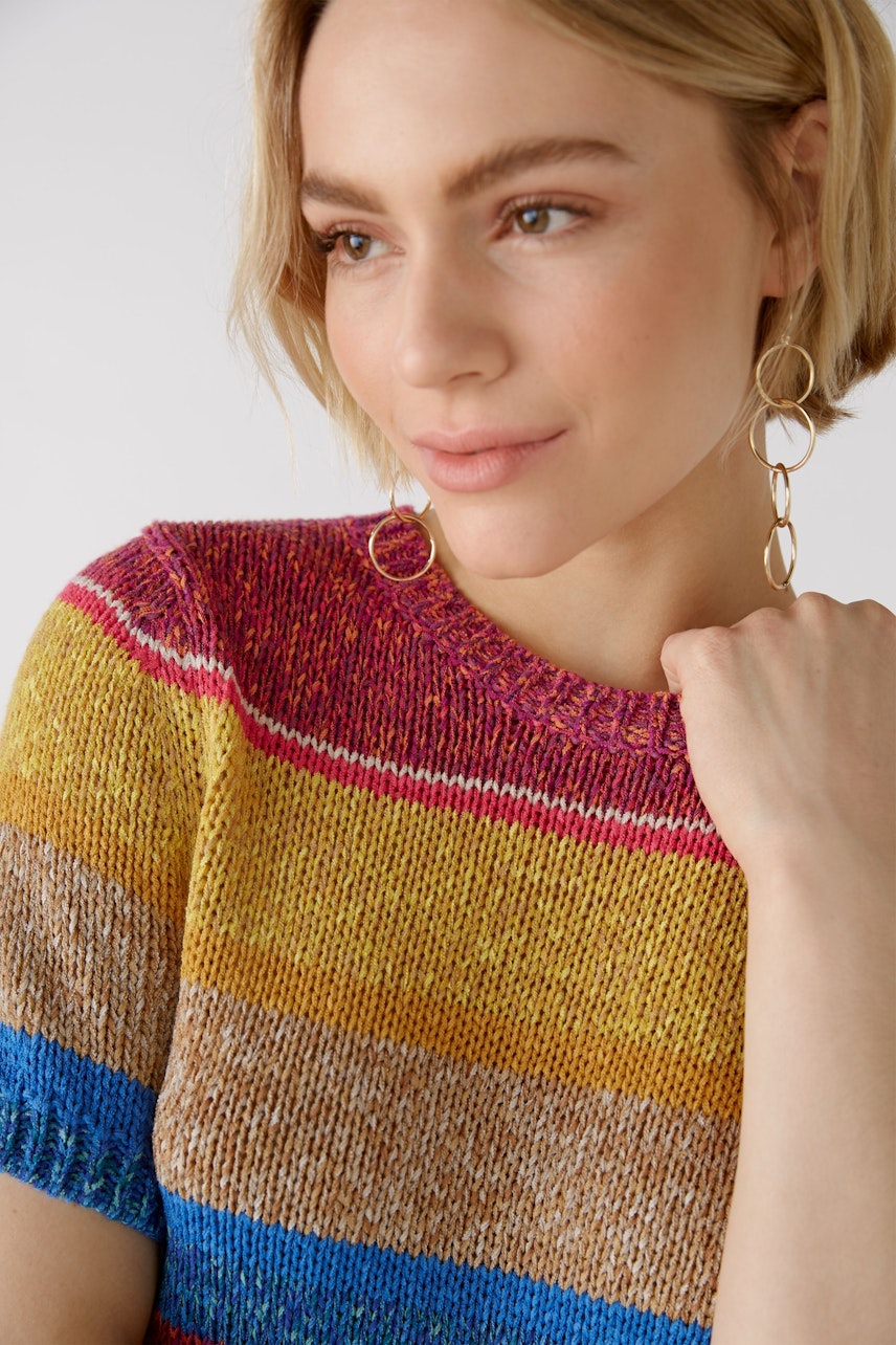 Bild 5 von Pullover in einzigartigem Farbmix in rose blue | Oui