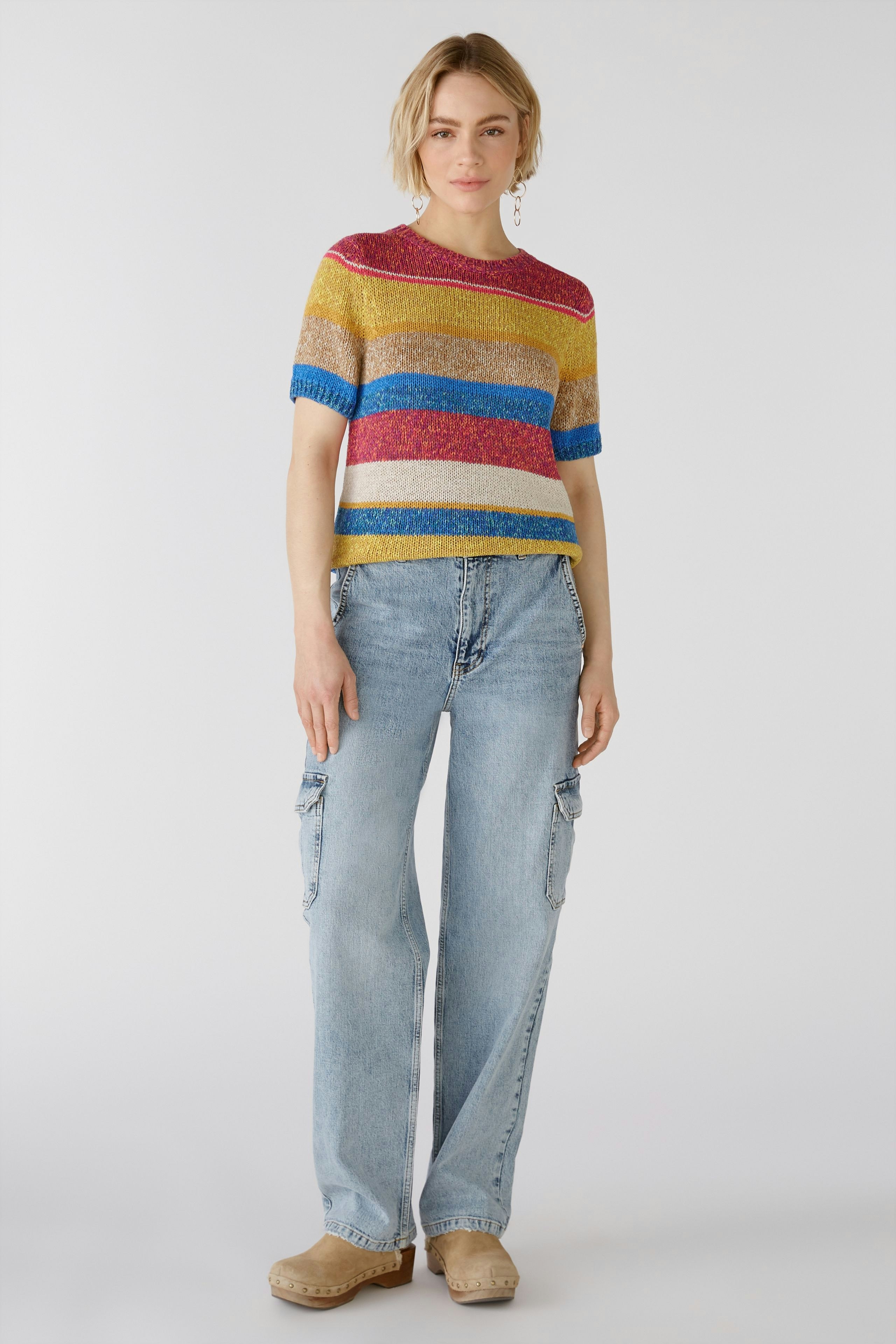 Bild 1 von Pullover in a unique colour mix in rose blue | Oui