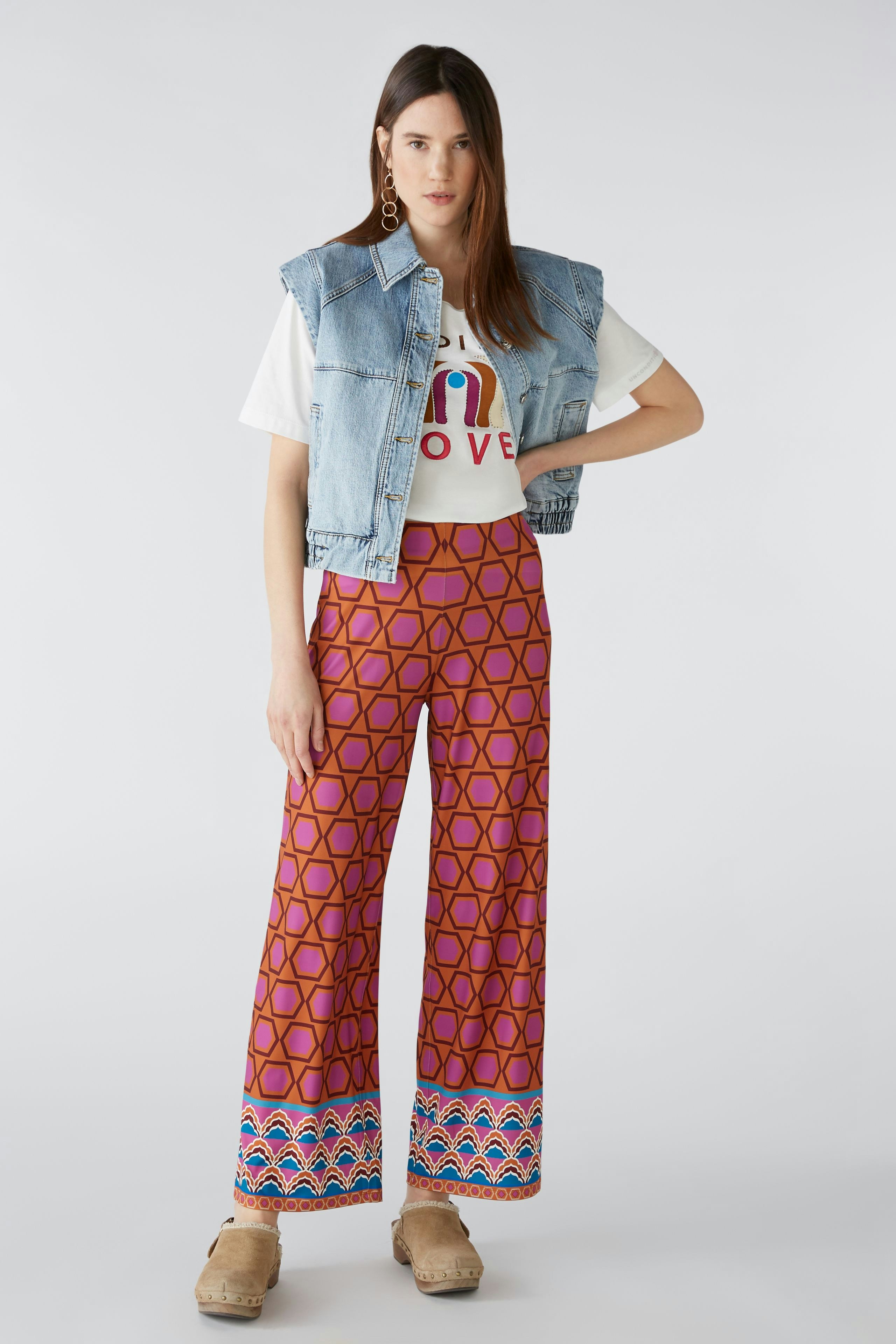 Bild 2 von T-Shirt aus 100% Bio-Baumwolle in cloud dancer | Oui