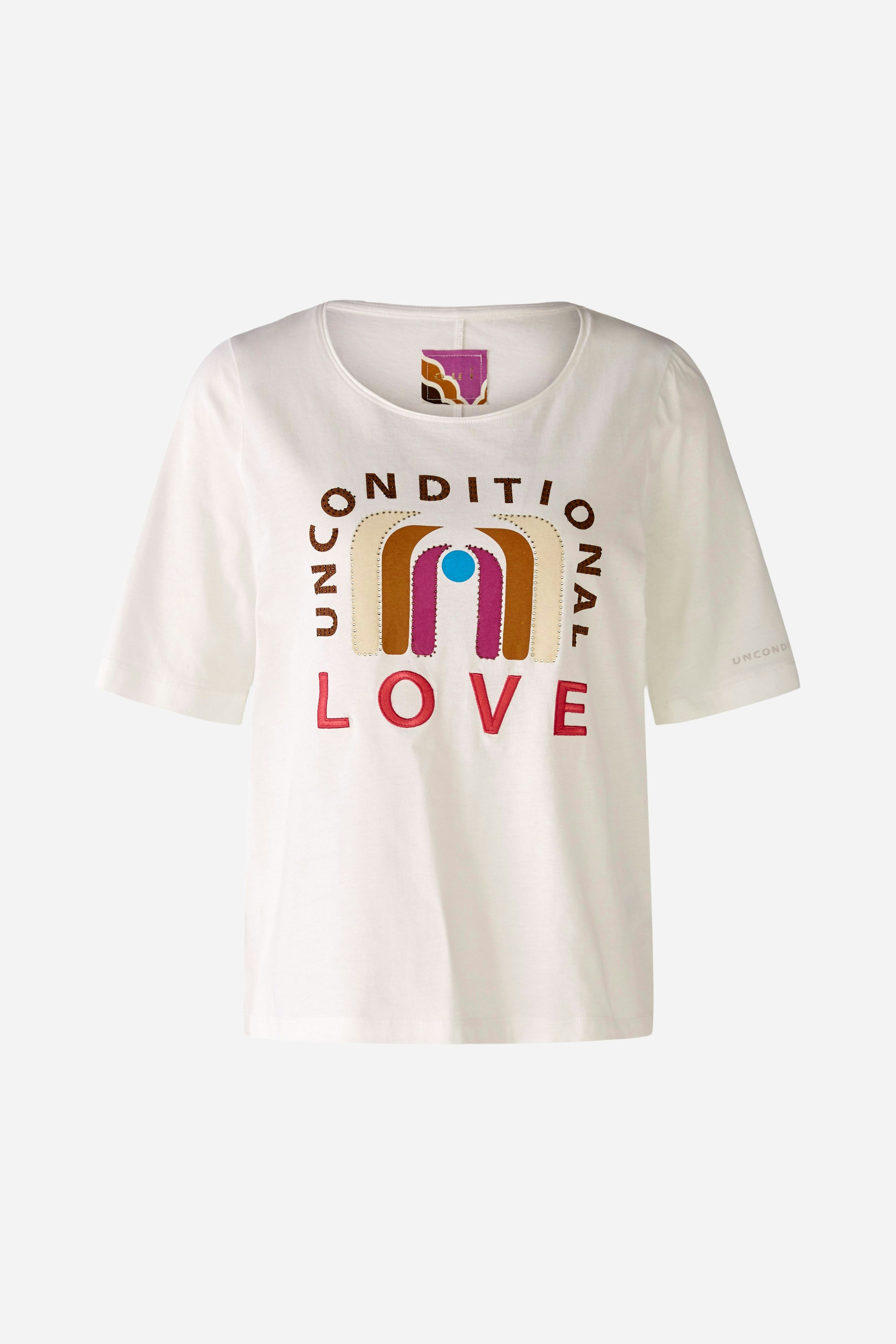 Bild 6 von T-Shirt aus 100% Bio-Baumwolle in cloud dancer | Oui