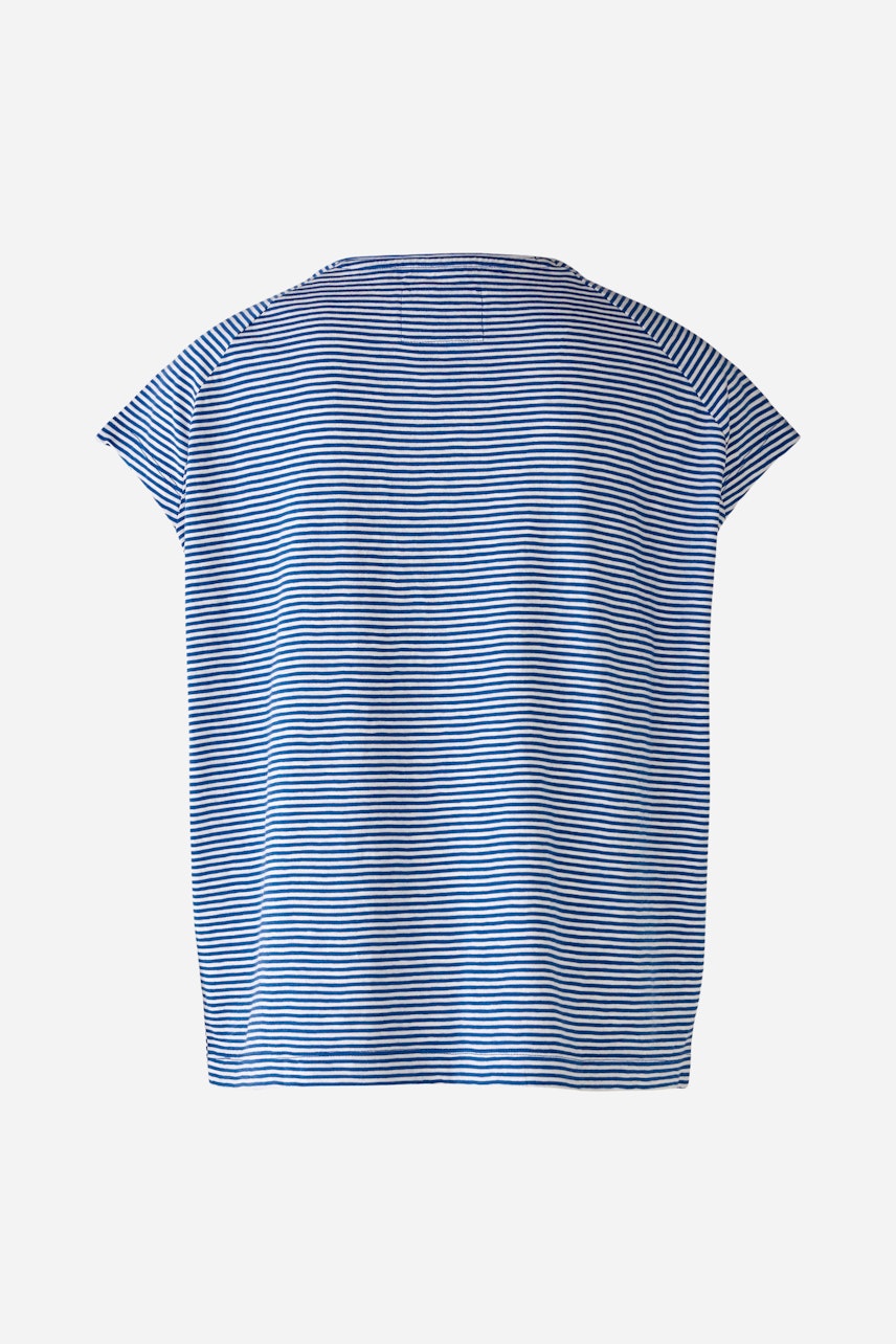 Bild 7 von T-Shirt aus 100% Bio-Baumwolle in lt blue white | Oui