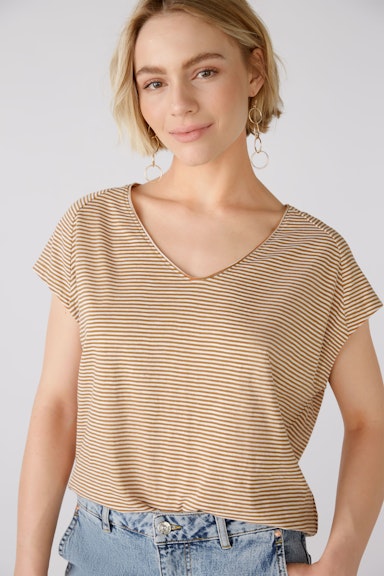 Bild 4 von T-Shirt aus 100% Bio-Baumwolle in lt stone white | Oui