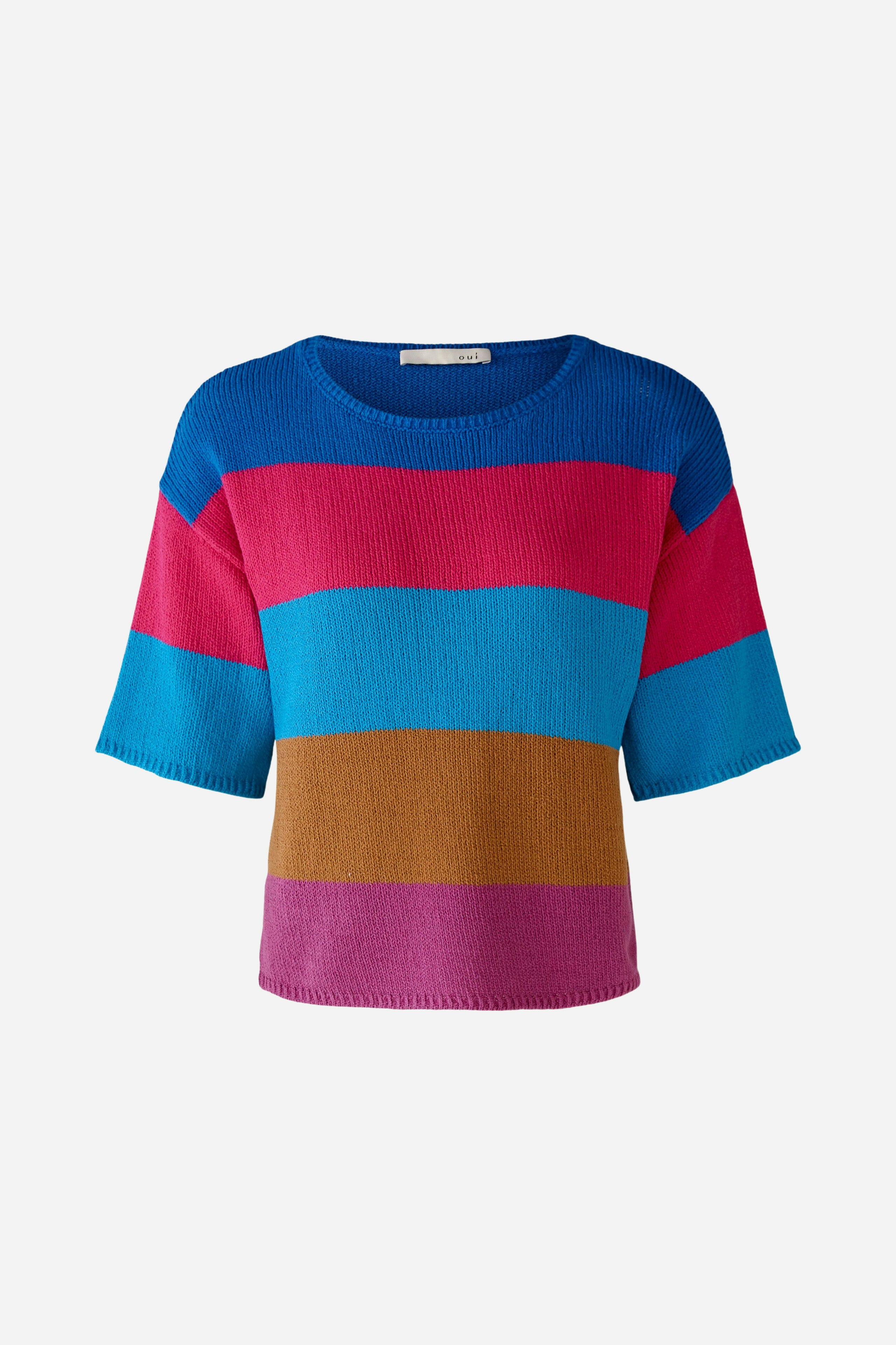 Bild 6 von Pullover aus 100% Baumwolle in pink blue | Oui