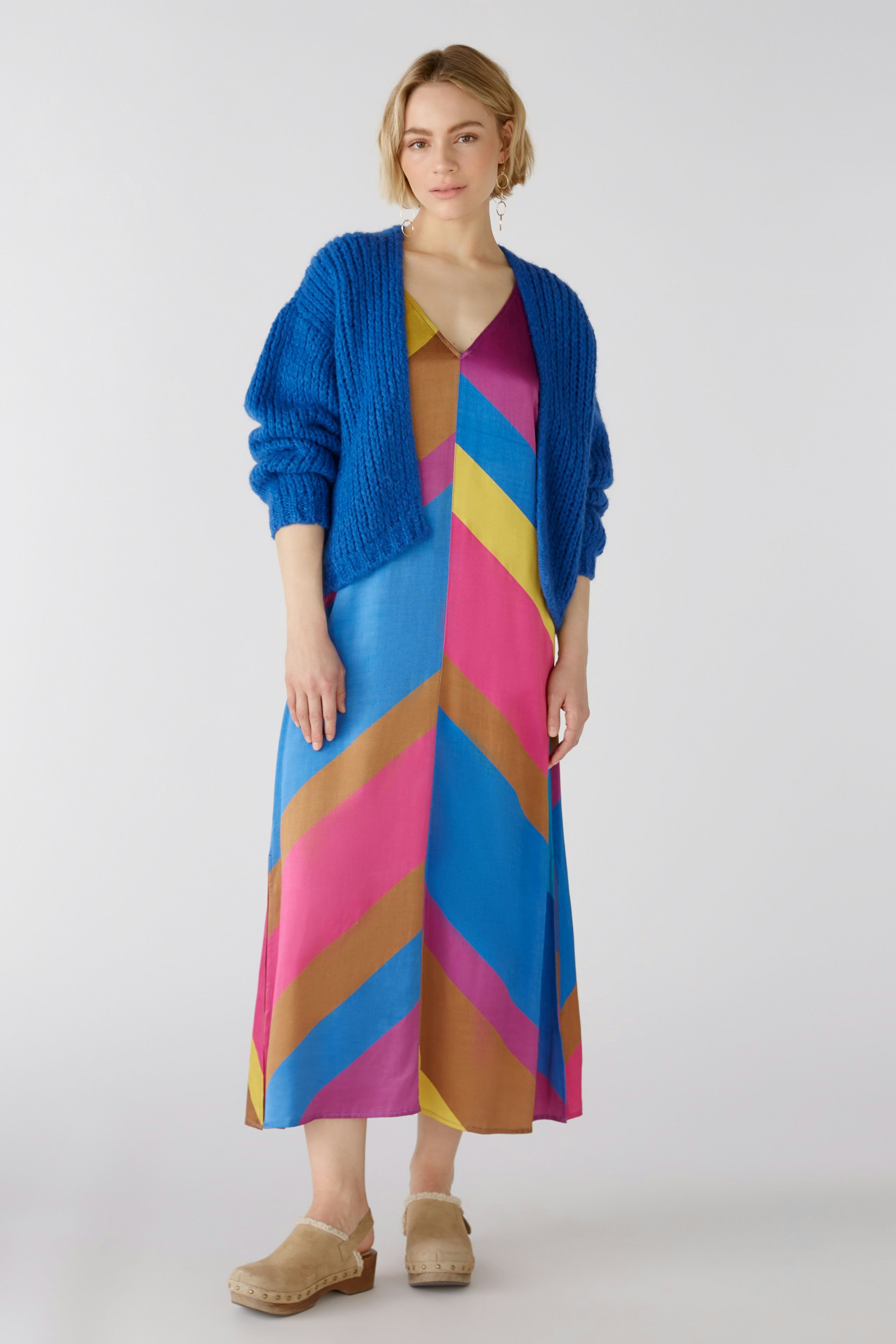 Bild 1 von Strickjacke mit Woll- und Mohairanteil in blue lolite | Oui