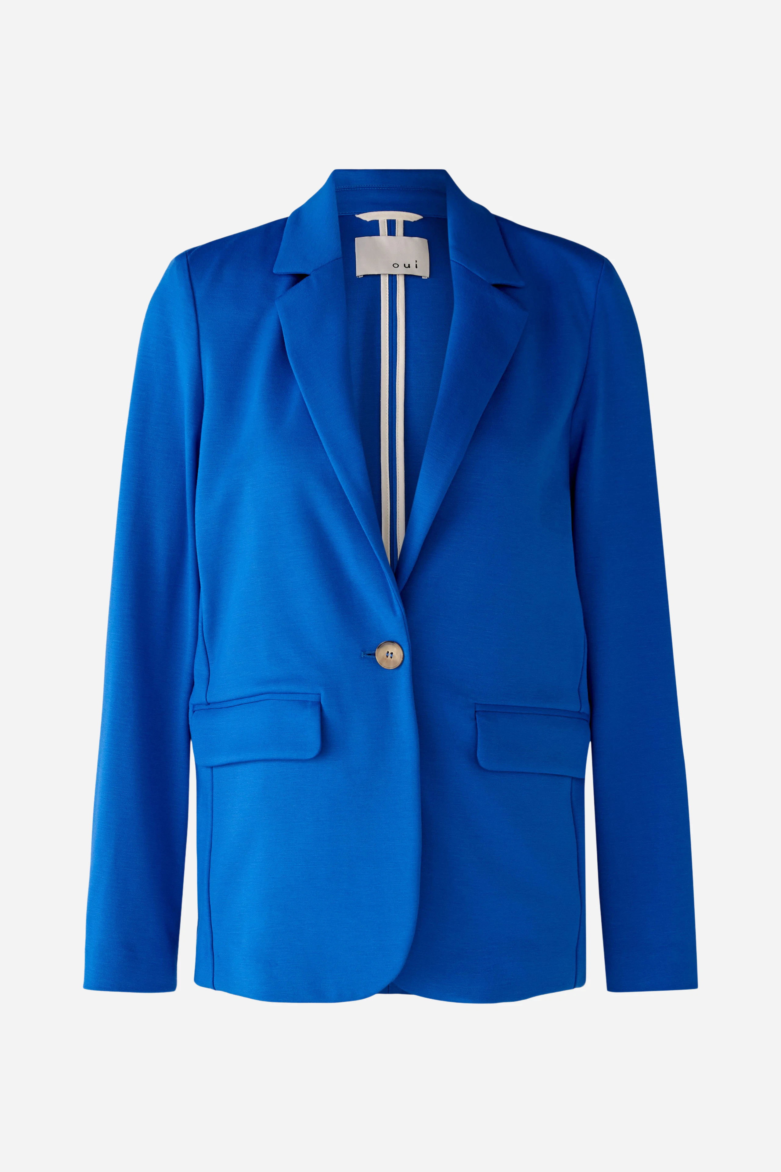 Bild 1 von Blazer made from comfortable jersey quality in nautical blue | Oui