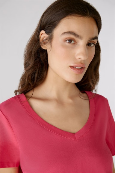 Bild 4 von CARLI T-shirt 100% organic cotton in dark pink | Oui